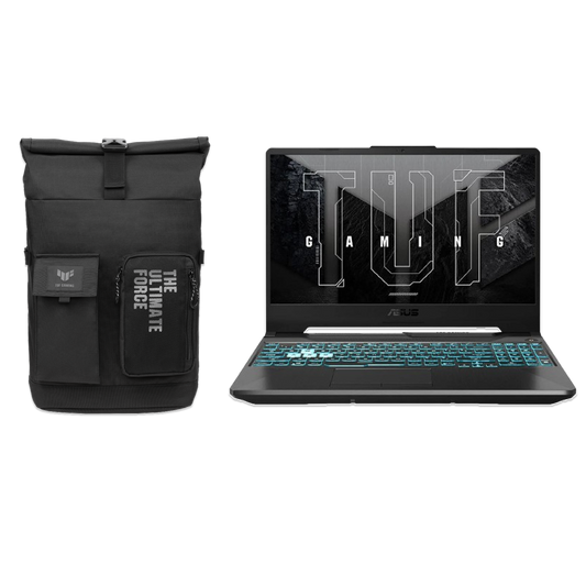 Portátil ASUS TUF A15 - AMD Ryzen 7 7445HS - RTX 3050 - 8GB RAM - 512GB SSD - Incluye Mochila TUF