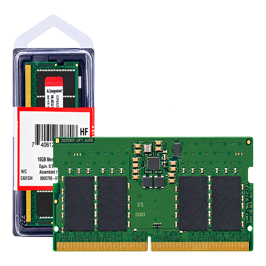 Memoria RAM Kingston - DDR4 16GB - Bus 3200MHz - Para Portátil
