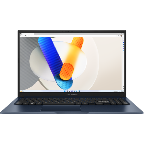 X1504VA-E84556 - PORTATIL ASUS Vivobook Intel® Core™ i5-120U 16GB DDR5 512GB M.2 NVMe™ PCIe® 4.0 SSD SIZE 15.6-inch FHD (1920x1080) TOUCH SCREEN 16:9 Aspect Ratio