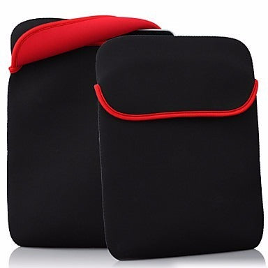 FUNDA NEOPRENO 14" (DOBLE FAZ NEGRO-ROJO)